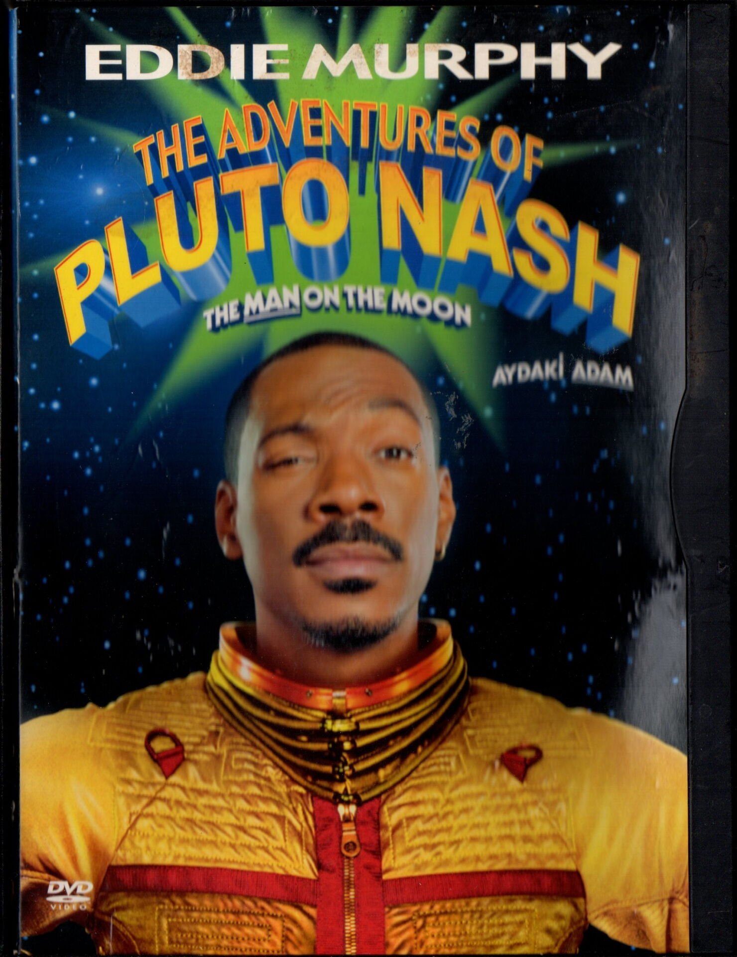 The ADVENTURES OF PLUTO NASH - AYDAKİ ADAM - EDDIE MURPHY - SNAPCASE DVD 2.EL