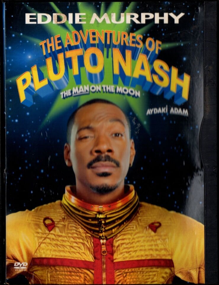 The ADVENTURES OF PLUTO NASH - AYDAKİ ADAM - EDDIE MURPHY - SNAPCASE DVD 2.EL