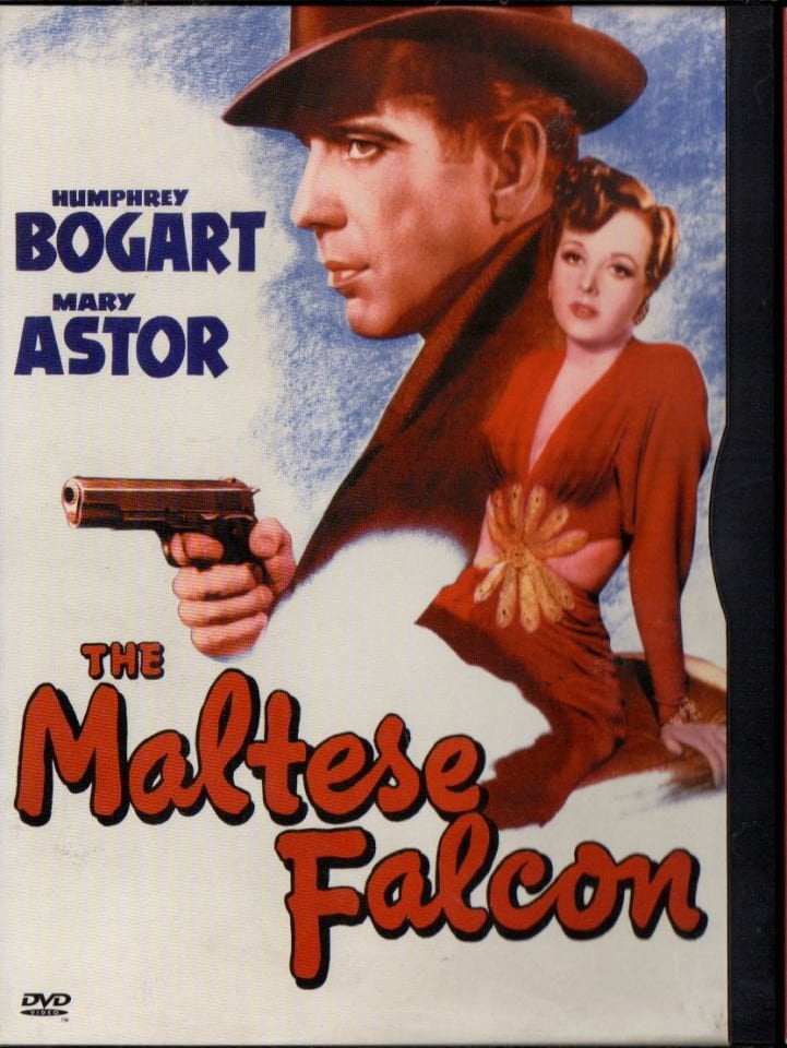 THE MALTESE FALCON (1941) - HUMPHREY BOGART - JOHN HUSTON - SNAPCASE DVD 2.EL