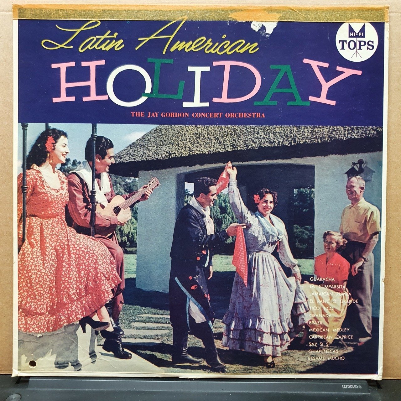 THE JAY GORDON CONCERT ORCHESTRA - LATIN AMERICAN HOLIDAY - LP 2.EL PLAK