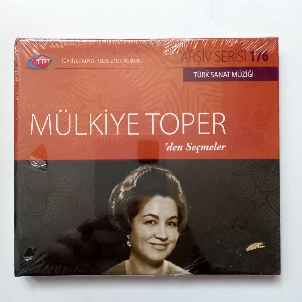 MÜLKİYE TOPER'DEN SEÇMELER / TÜRK SANAT MÜZİĞİ / TRT ARŞİV SERİSİ 176 - CD SIFIR