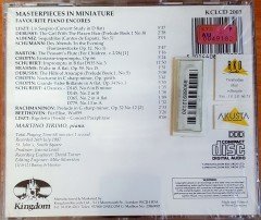MARTINO TIRIMO - MASTERPIECES IN MINIATURE / LISZT, DEBUSSY, ALBENIZ, SCHUMANN, BARTOK (1988) CD SIFIR