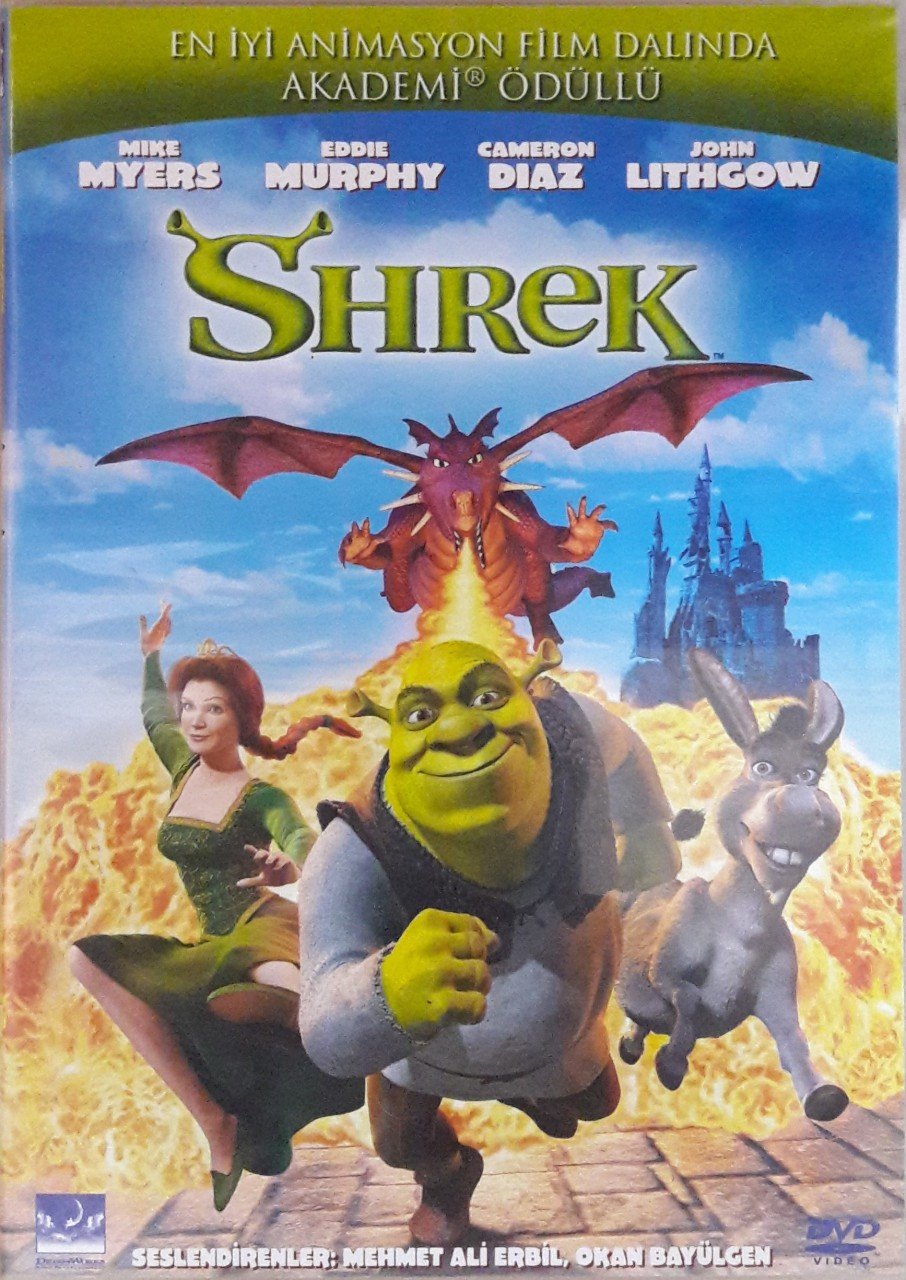 SHREK - ŞREK - ANİMASYON - DVD 2.EL