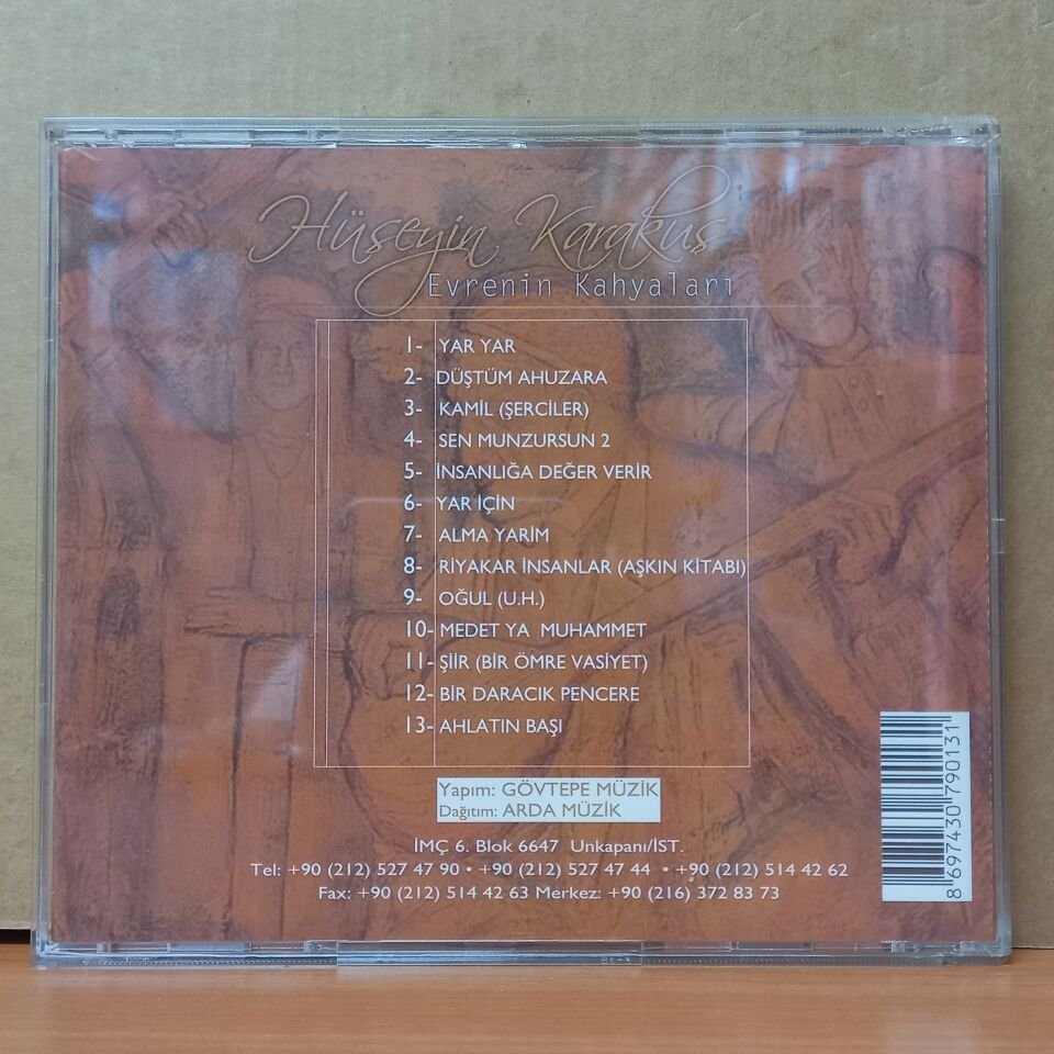 HÜSEYİN KARAKUŞ - EVRENİN  KAHYALARI - CD 2.EL
