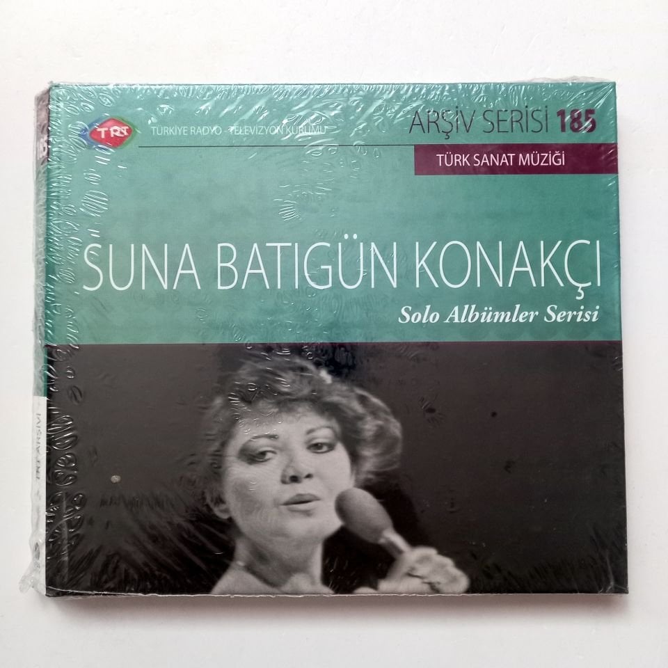 SUNA BATIGÜN KONAKÇI / TÜRK SANAT MÜZİĞİ / TRT ARŞİV SERİSİ 185 - CD SIFIR