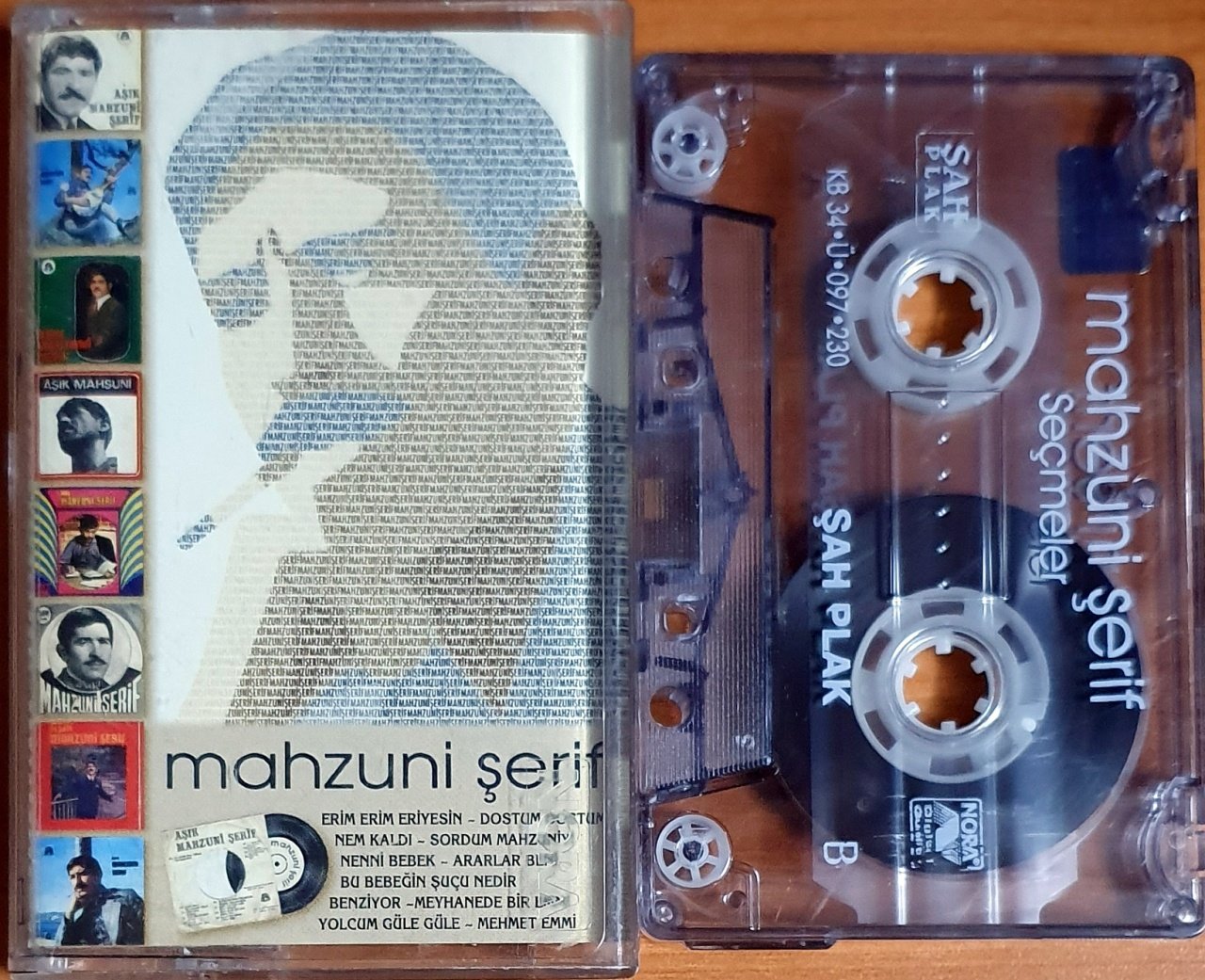 MAHZUNİ ŞERİF - SEÇMELER - KASET ŞAH 2.EL