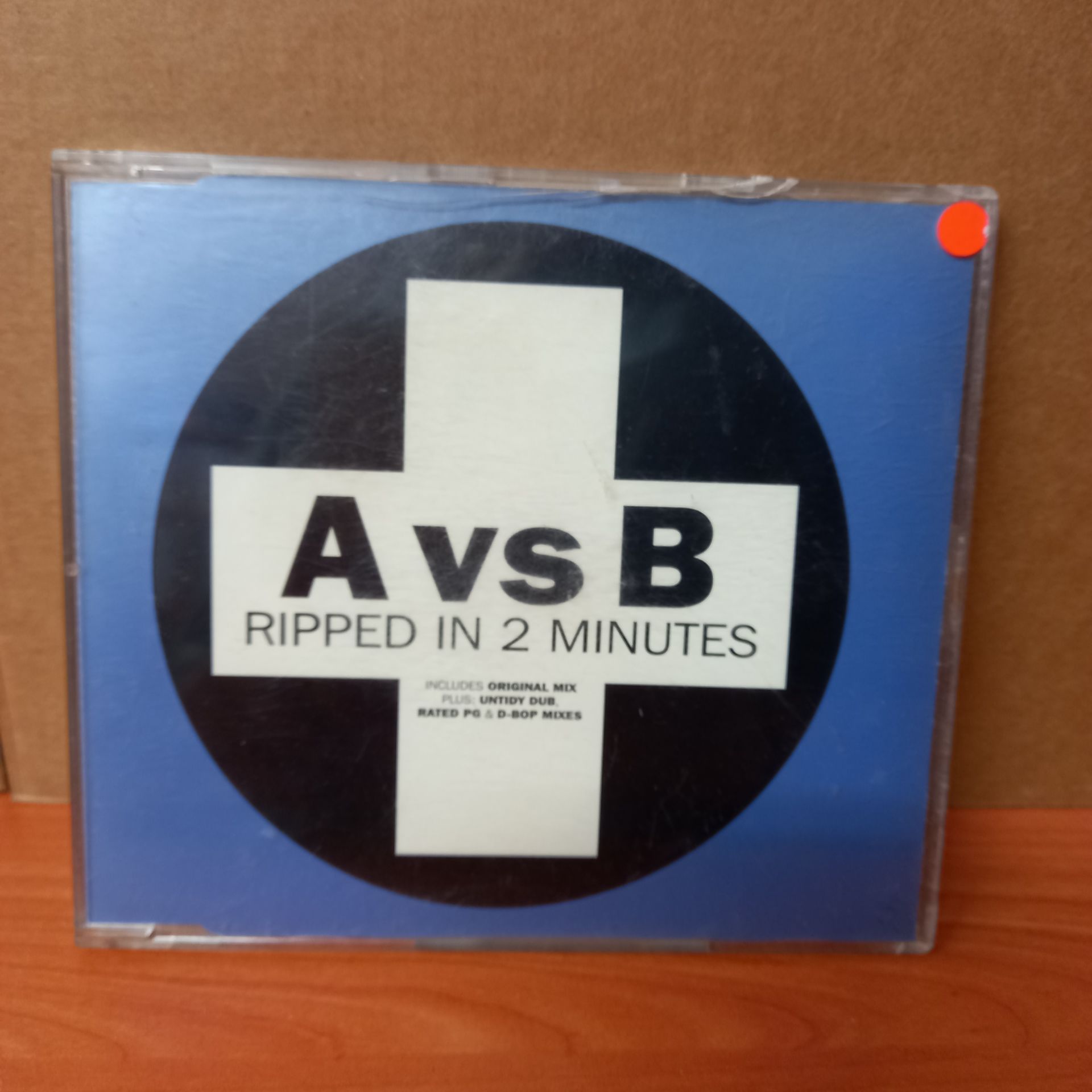 A VS B - RIPPED IN 2 MINUTES (1998) - CD SINGLE 2.EL