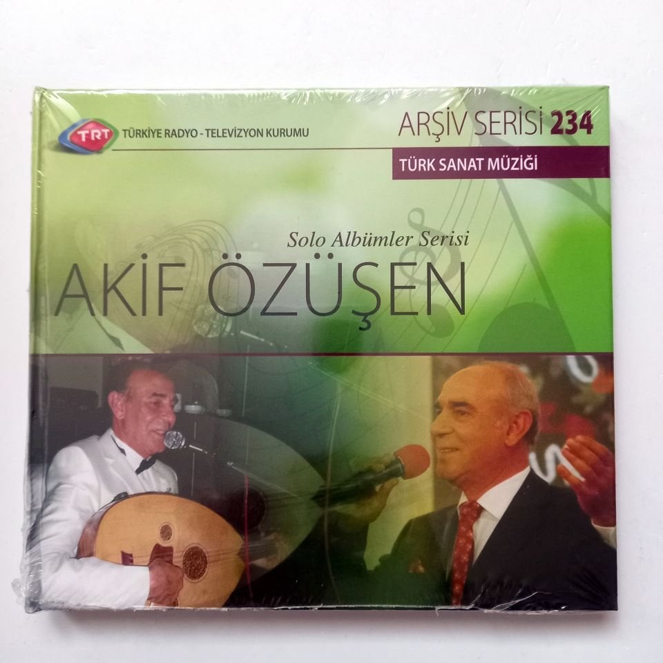AKİF ÖZÜŞEN / TÜRK SANAT MÜZİĞİ / TRT ARŞİV SERİSİ 234 - CD SIFIR