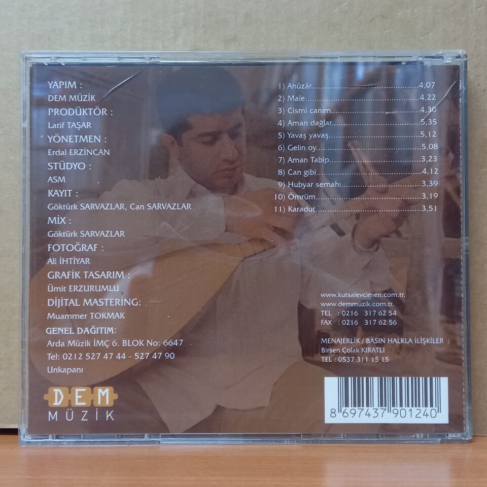 KUTSAL EVCİMEN - AHUZAR - CD 2.EL