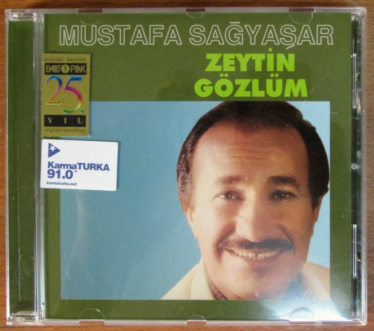 MUSTAFA SAĞYAŞAR - ZEYTİN GÖZLÜM CD 2.EL