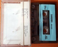 SANDRA - MIRRORS CASSETTE MADE IN TURKEY ''USED'' PAPER LABEL