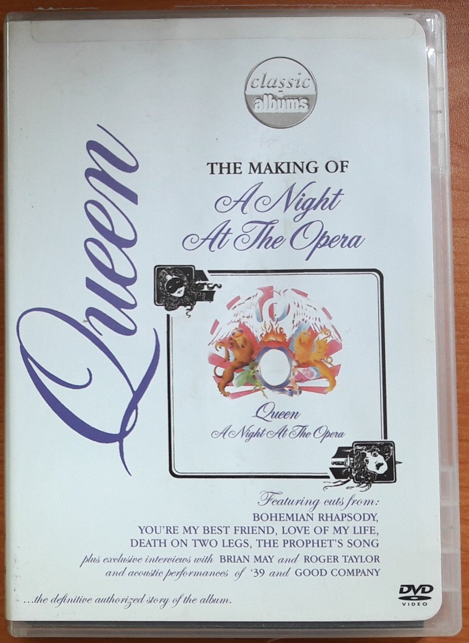 QUEEN - THE MAKING OF A NIGHT AT THE OPERA (2005) - DVD 2.EL 1.BÖLGE