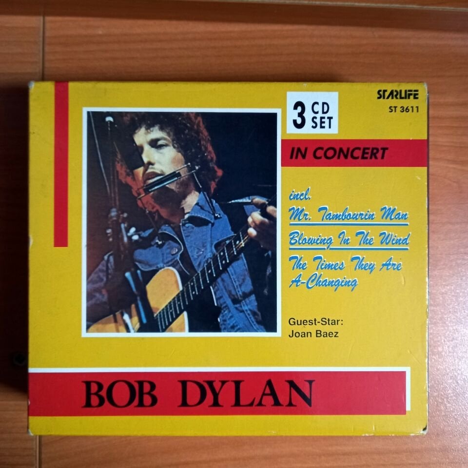 BOB DYLAN - IN CONCERT (1961-1962-1964) - 3CD BOX SET 2.EL