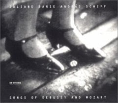 JULIANE BANSE ANDRAS SCHIFF - SONGS OF DEBUSSY & MOZART (2003) CD ECM NEW SERIES SIFIR