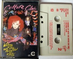 CULTURE CLUB - WAKING UP WITH THE HOUSE ON FIRE (1984) CASSETTE MADE IN ENGLAND ''USED''