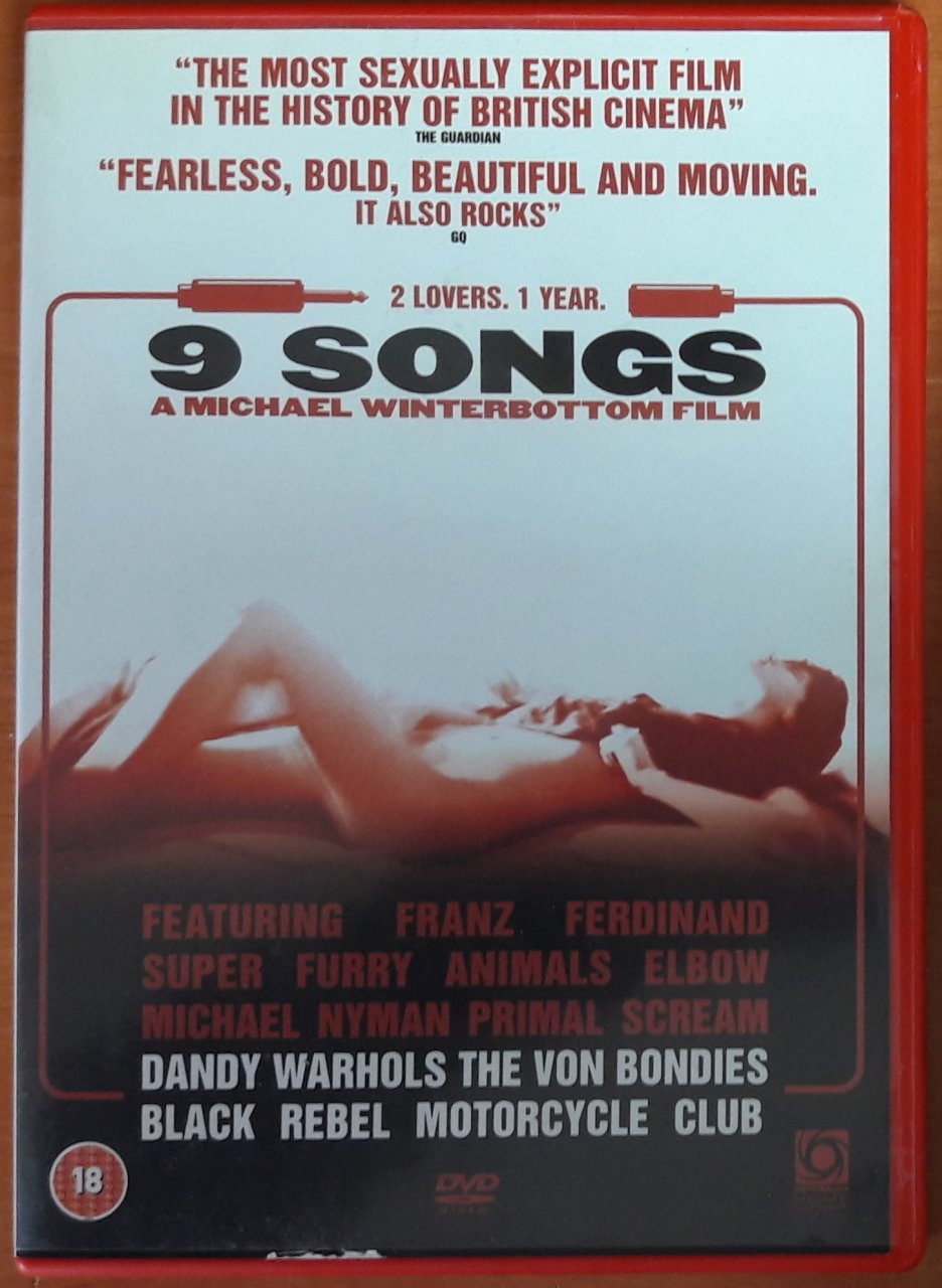 9 SONGS - MICHAEL WINTERBOTTOM - DVD 2.EL TR ALTYAZI YOKTUR