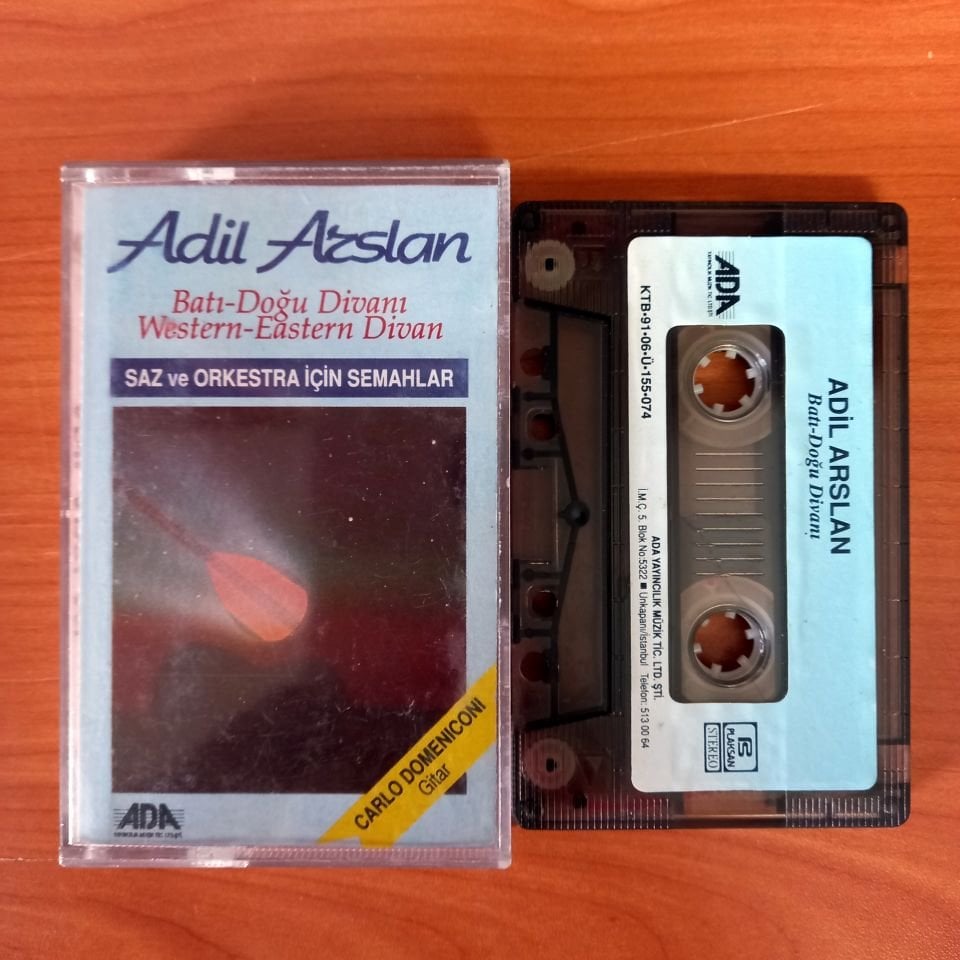 ADİL ARSLAN - BATI-DOĞU DİVANI (1991) - KASET 2.EL