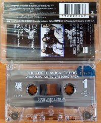 THE THREE MUSKETEERS SOUNDTRACK / MICHAEL KAMEN (1994) TOPKAPI KASET 2.EL