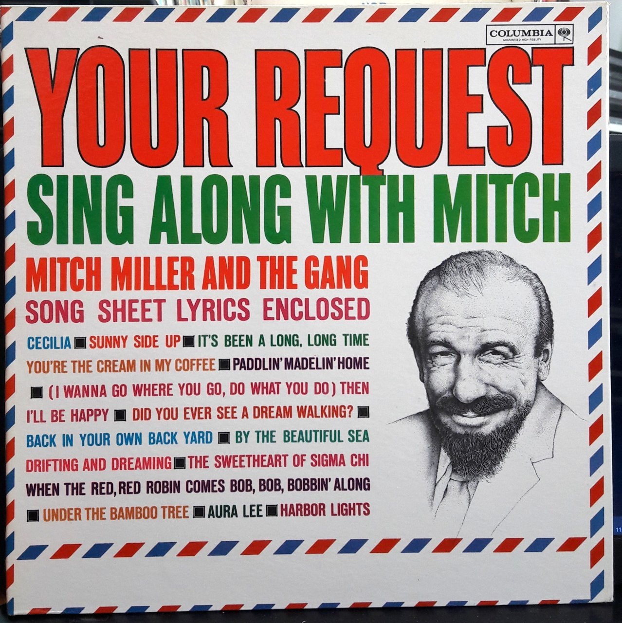MITCH MILLER & THE GANG - YOUR REQUEST SING ALONG WITH MITCH - PLAK 2.EL