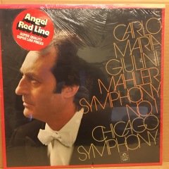MAHLER SYMPHONY NO 1 CARLO MARIA GIULINI SIFIR PLAK