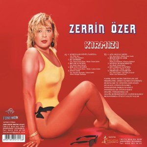 ZERRİN ÖZER - KIRMIZI (1986) - LP 2022 BASIM SIFIR PLAK
