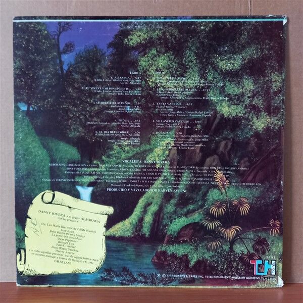 DANNY RIVERA – ALBORADA (1976) - LP 2.EL PLAK