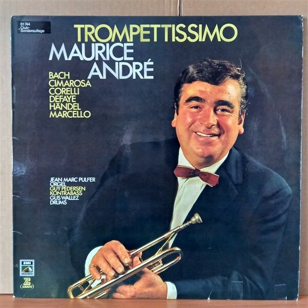 MAURICE ANDRE – TROMPETTISSIMO / BACH, CIMAROSA, CORELLI, DEFAYE, HANDEL, MARCELLO - LP 2.EL PLAK