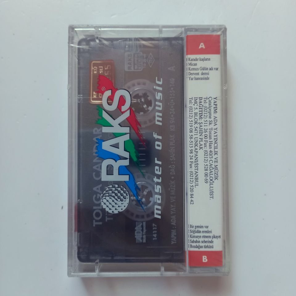 TOLGA ÇANDAR - TÜRKÜDEN ŞARKIYA (1994) - KASET SIFIR