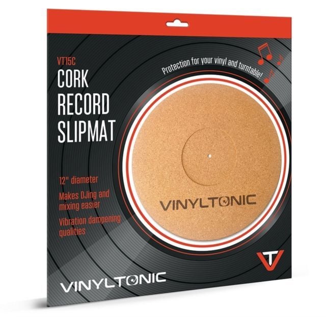 VINYLTONIC - CORK RECORD SLIP MAT - MANTAR PİKAP KEÇESİ