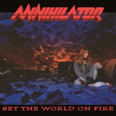 ANNIHILATOR - SET THE WORLD ON FIRE (1993) - LP 180GR 2022 SIFIR PLAK
