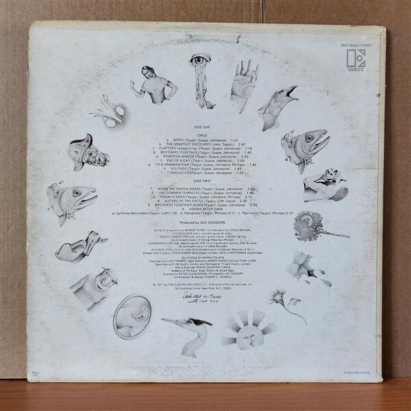 BERNIE TAUPIN – BERNIE TAUPIN (1971) - LP 2.EL PLAK