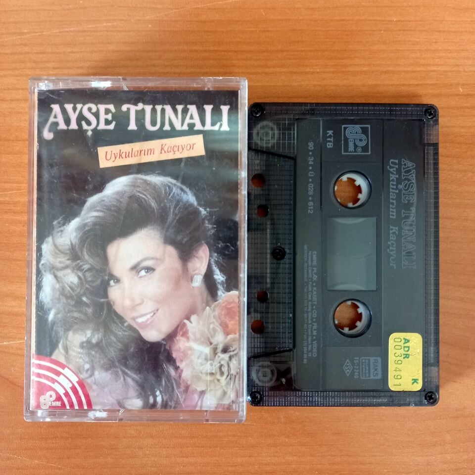 AYŞE TUNALI - UYKULARIM KAÇIYOR (1990) - KASET 2.EL
