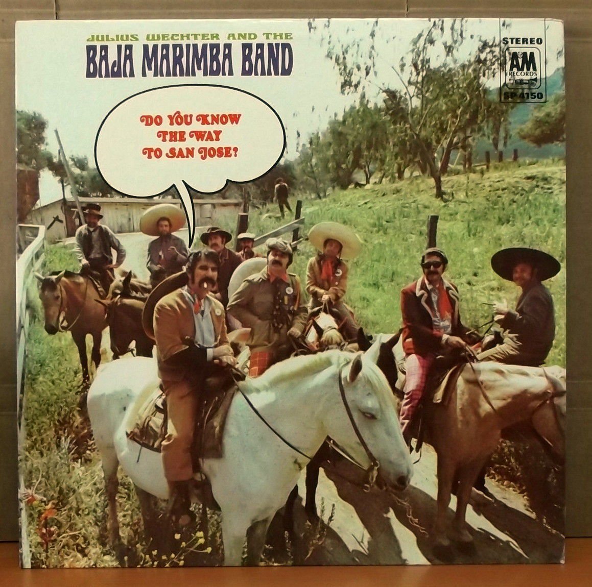 BAJA MARIMBA BAND - DO YOU KNOW THE WAY TO SAN JOSE? - LP 2.EL