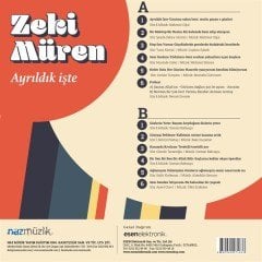 ZEKİ MÜREN - AYRILDIK İŞTE - LP SIFIR PLAK