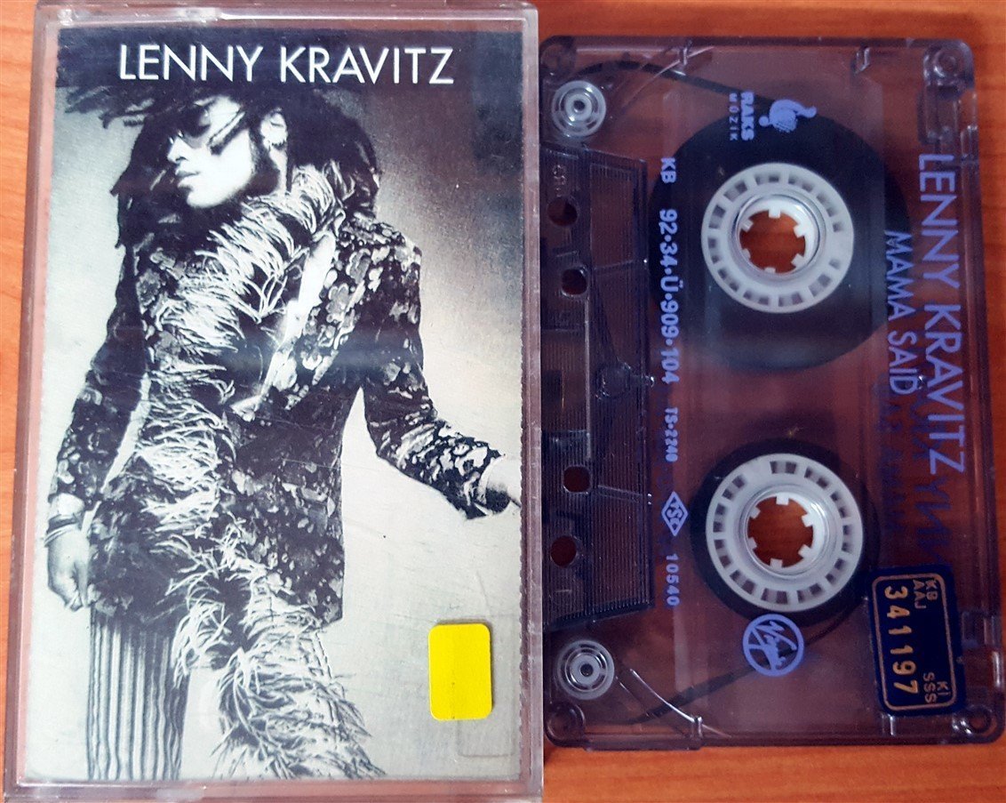 LENNY KRAVITZ - MAMA SAID (1992) RAKS CASSETTE MADE IN TURKEY ''USED''