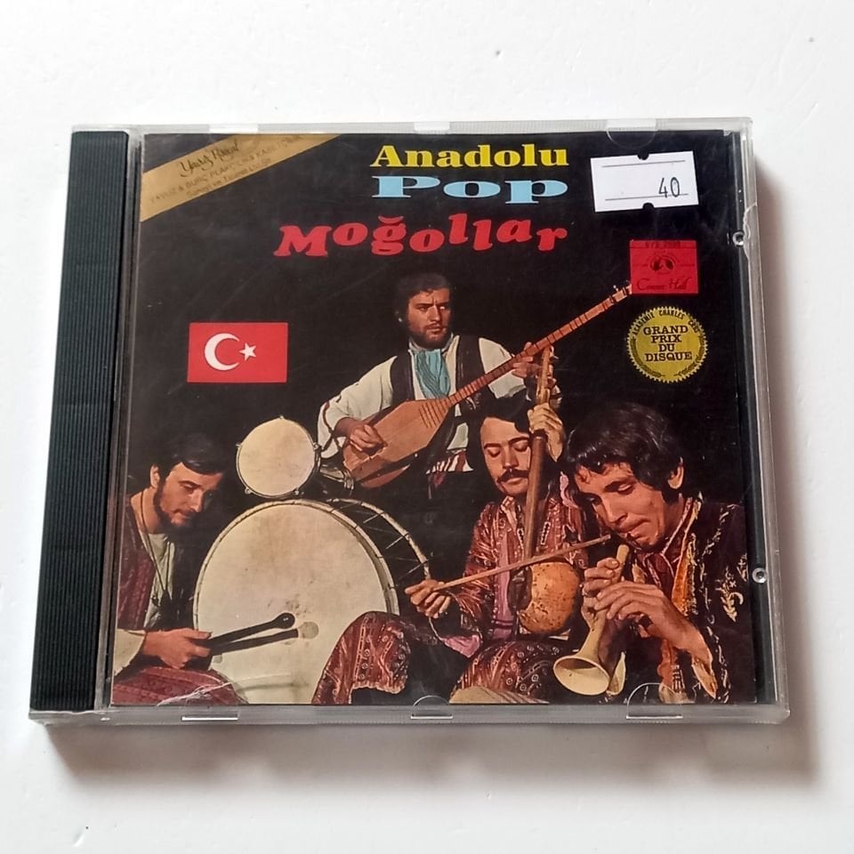 MOĞOLLAR - ANADOLU POP - CD YAVUZ & BURÇ PLAK 2.EL