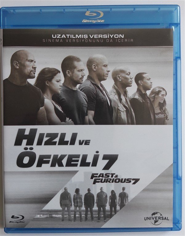 HIZLI VE ÖFKELİ 7 - FAST & FURIOUS 7 - BLU-RAY 2.EL