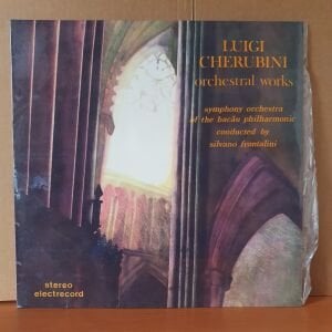 LUIGI CHERUBINI / ORCHESTRAL WORKS / BACAU PHILHARMONIC, SILVANO FRONTALINI (1987) - LP 2.EL PLAK