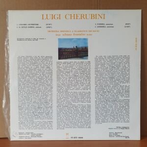 LUIGI CHERUBINI / ORCHESTRAL WORKS / BACAU PHILHARMONIC, SILVANO FRONTALINI (1987) - LP 2.EL PLAK