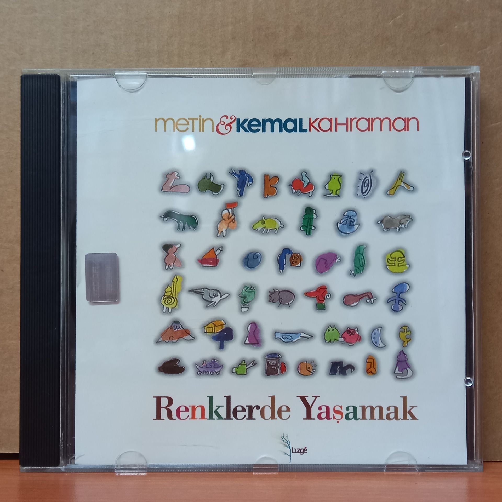 METİN & KEMAL KAHRAMAN - RENKLERDE YAŞAMAK - CD 2.EL
