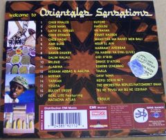 WELCOME TO ORIENTALES SENSATIONS - CD CHEB MAMI NATACHA ATLAS WARDA KHALED TARKAN