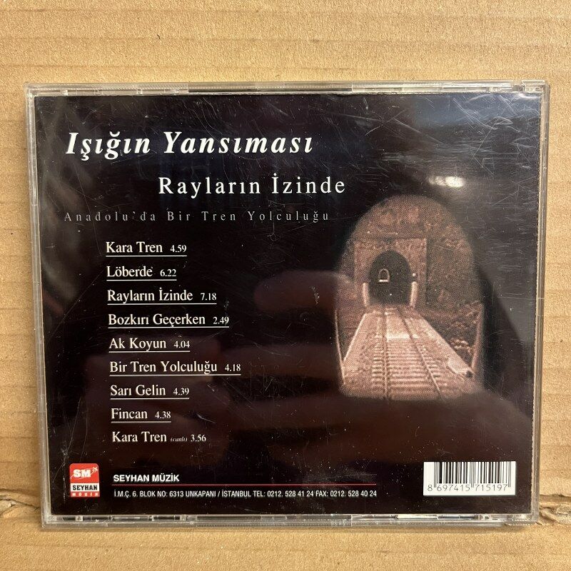 IŞIĞIN YANSIMASI - RAYLARIN İZİNDE / ANADOLU'DA BİR TREN YOLCULUĞU (2003) - CD 2.EL