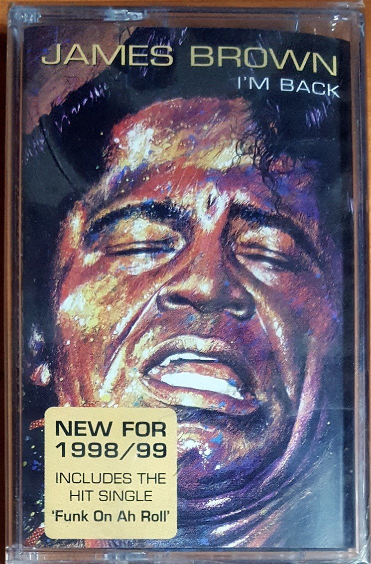 JAMES BROWN - I'M BACK (1998) MADE IN EU / EAGLE RECORDS KASET SIFIR