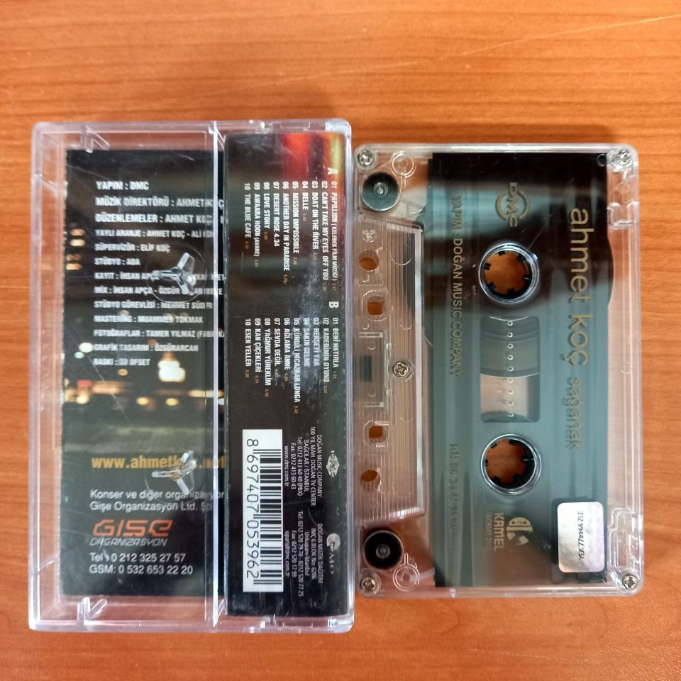 AHMET KOÇ - SAĞANAK (2006) - KASET 2.EL