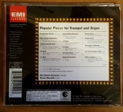 POPULAR PIECES FOR TRUMPET AND ORGAN - BACH GRIEG TELEMANN etc. - CD 2.EL
