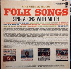 MITCH MILLER & THE GANG - FOLK SONGS SING ALONG WITH MITCH - PLAK 2.EL