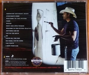 BRAD PAISLEY - AMERICAN SATURDAY NIGHT (2009) - CD 2.EL