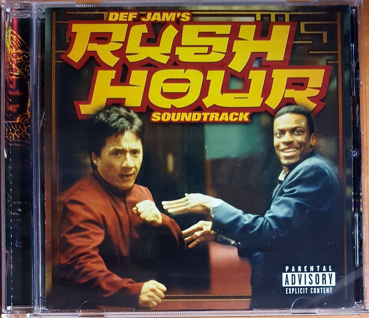 DEF JAM'S RUSH HOUR SOUNDTRACK / REDMAN, DRU HILL, JAY-Z, JA RULE, SLICK RICK, TERROR SQUAD (1998) CD 2.EL