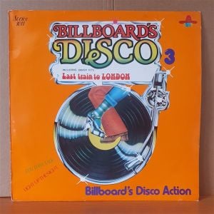 BILLBOARD'S DISCO ACTION 3 / JOCKO, CISSY HOUSTON, POSSITIVE FORCE, DR HOOK, ELECTRIC LIGHT ORCHESTRA - LP YERLİ BASKI 2.EL PLAK