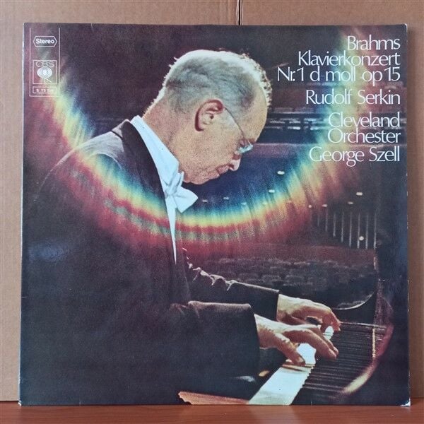 BRAHMS: KLAVIERKONZERT NR. 1 D-MOLL OP 15 / RUDOLF SERKIN, GEORGE SZELL, THE CLEVELAND ORCHESTRA (1968) - LP 2.EL PLAK